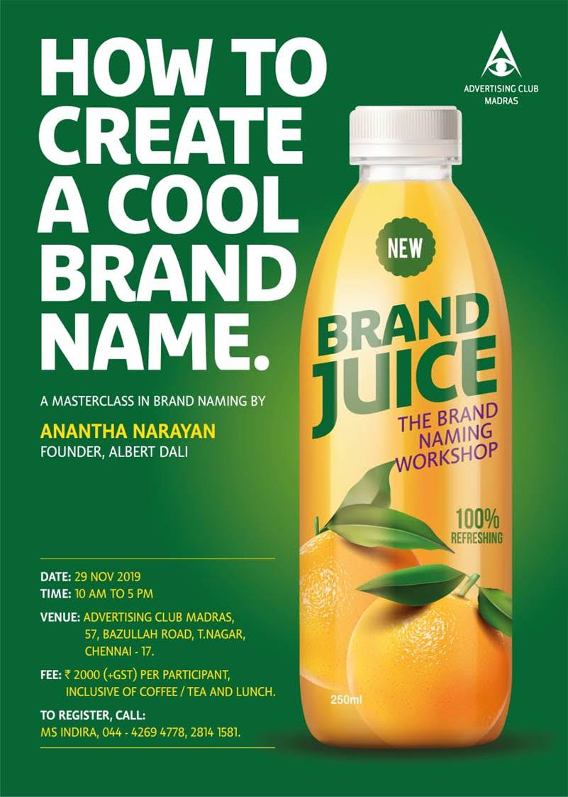 Workshop On How To Create A Cool Brand Name