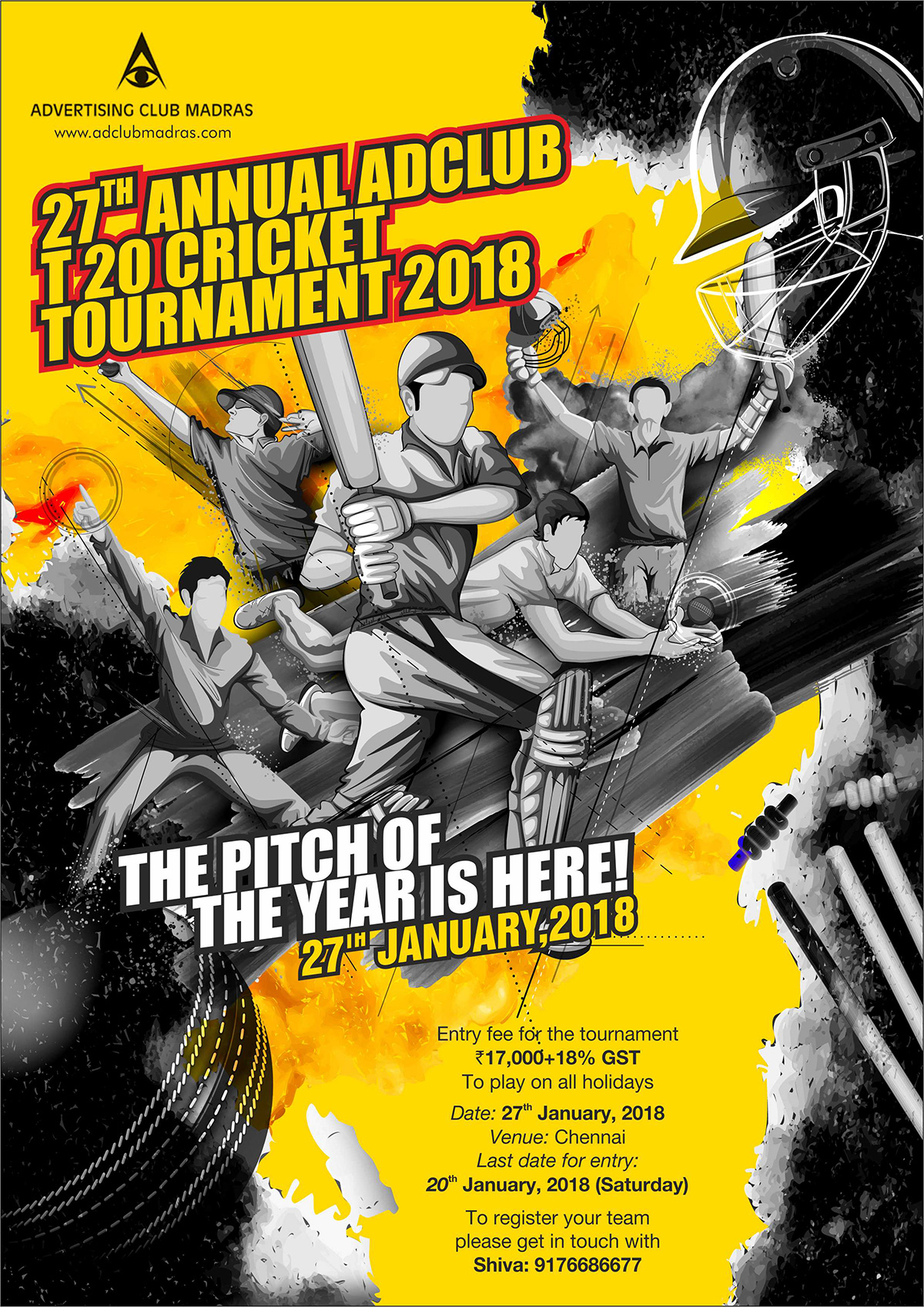 27th Annual Adclub T20 Cricket Tournament 2018