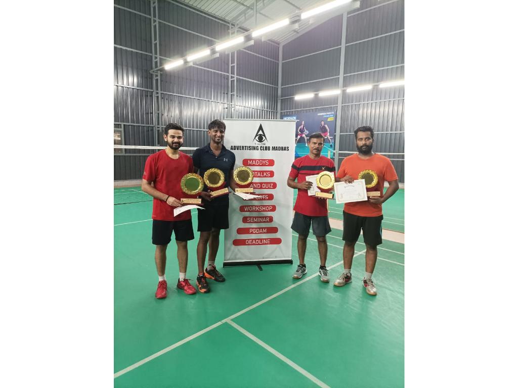 8th Adclub Badminton Tournament 2023